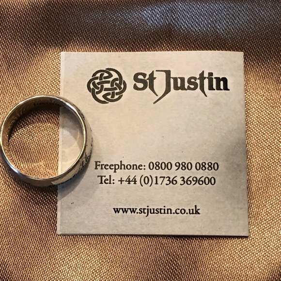 St Justin Elvish love Ring - Picture 4 of 5